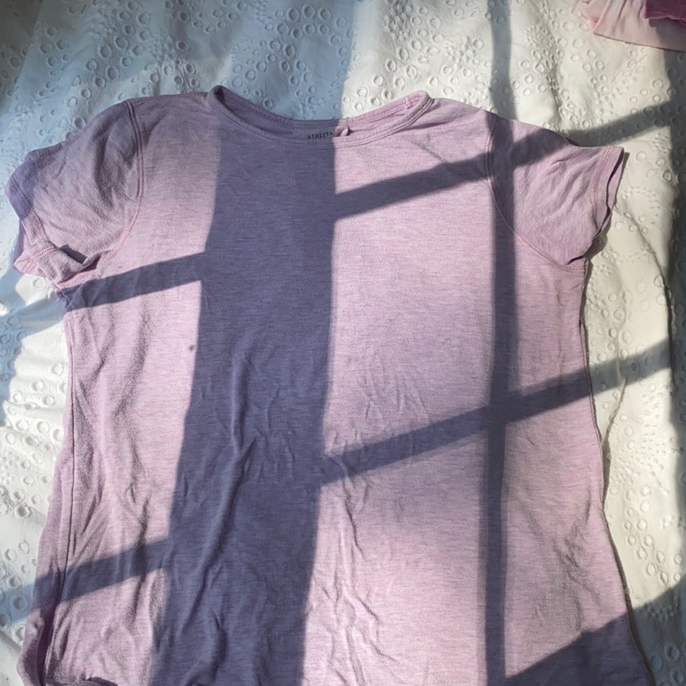 Purple Athleta Tee